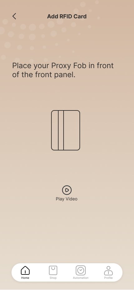 Add RFID CARd