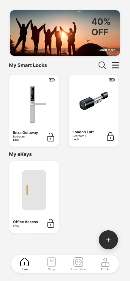 All Lock - Grid View